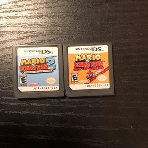 Mario vs Donkey and Mario Vs donkey Kong 2